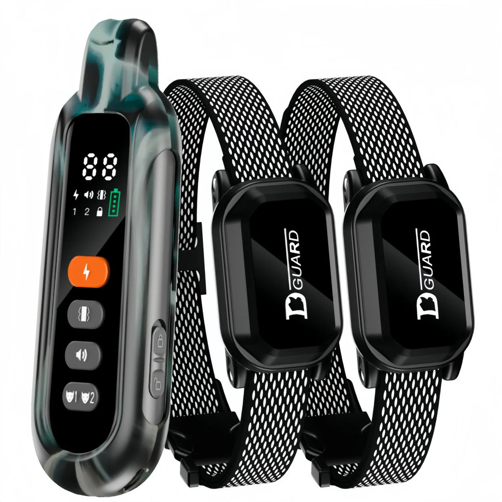 3300FT Electric Dog Training Collar Remote Control Waterproof  6-120lbs Puppy With Shock Vibration Anti-barking
