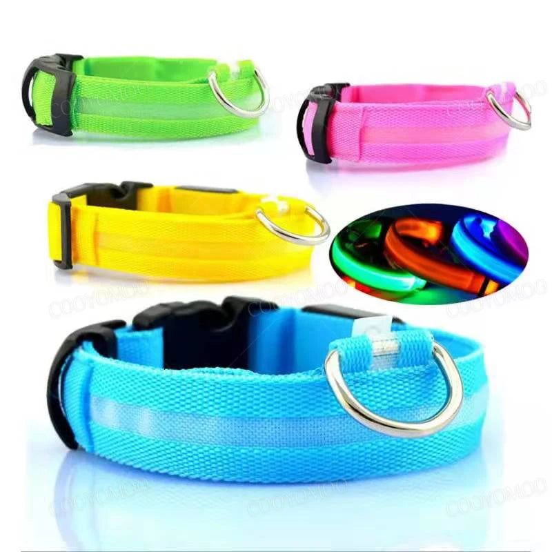 3 Modes Dog Luminous Charge Glow Collar Led Usb