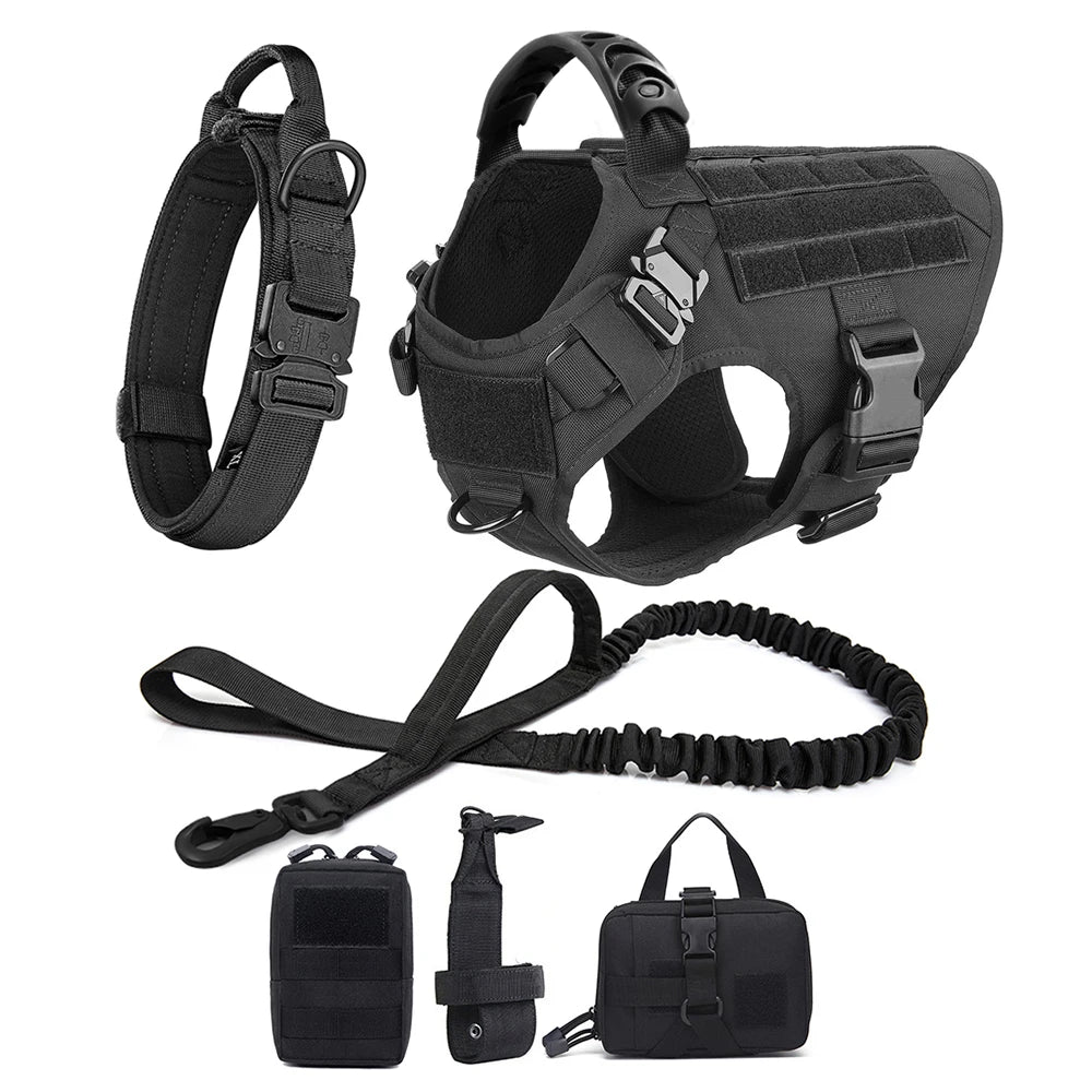 Dog Harness Collar Leash Training Walking Vest Dog Harnesses For Medium Dogs