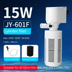 Fish tank Filter Pump Circulation system three in one , Farming, small oxygen pump, built-in small aquarium, silent
