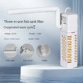 Submersible Aquarium Internal Filter with Built-in Circulating Pump Filters Silent USB Fish Tank Drop