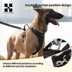 Dog Harness Reflective Chest No Pull Adjustable for Small Medium Large Dogs Outdoor Walking