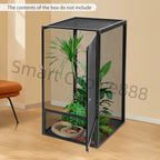 Glass Terrarium Screen Cage Enclosure