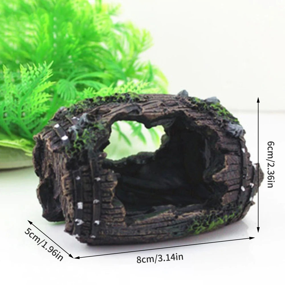 1PC Aquarium landscaping accessories fish tank escape house resin decoration Garden