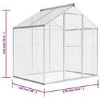 Outdoor Aluminum Aviary Versatile Bird Home Easy Assembly