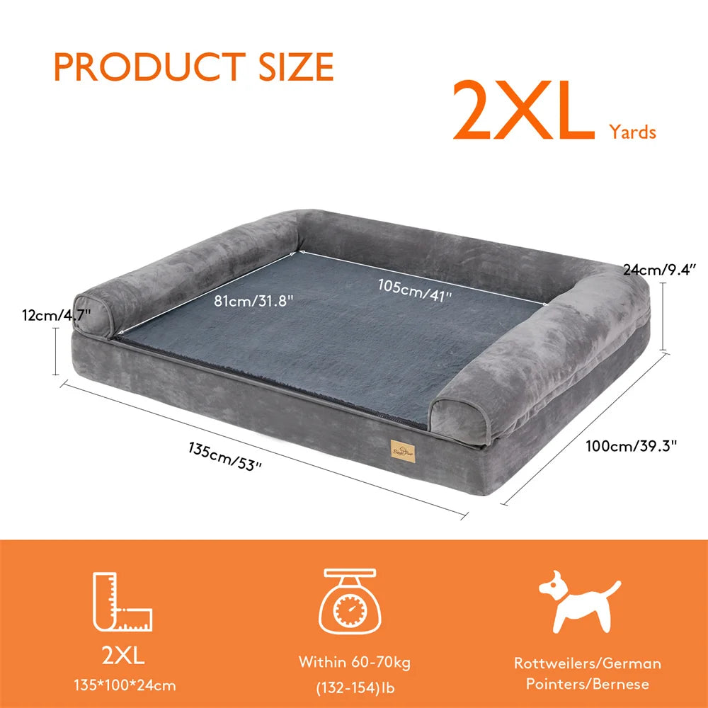 XXXL Large Calming Dog Bed Small Medium Large Dogs