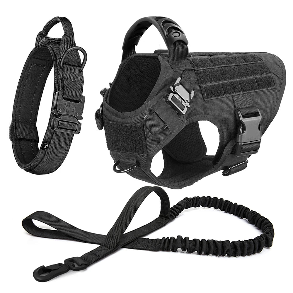 Dog Harness Collar Leash Training Walking Vest Dog Harnesses For Medium Dogs
