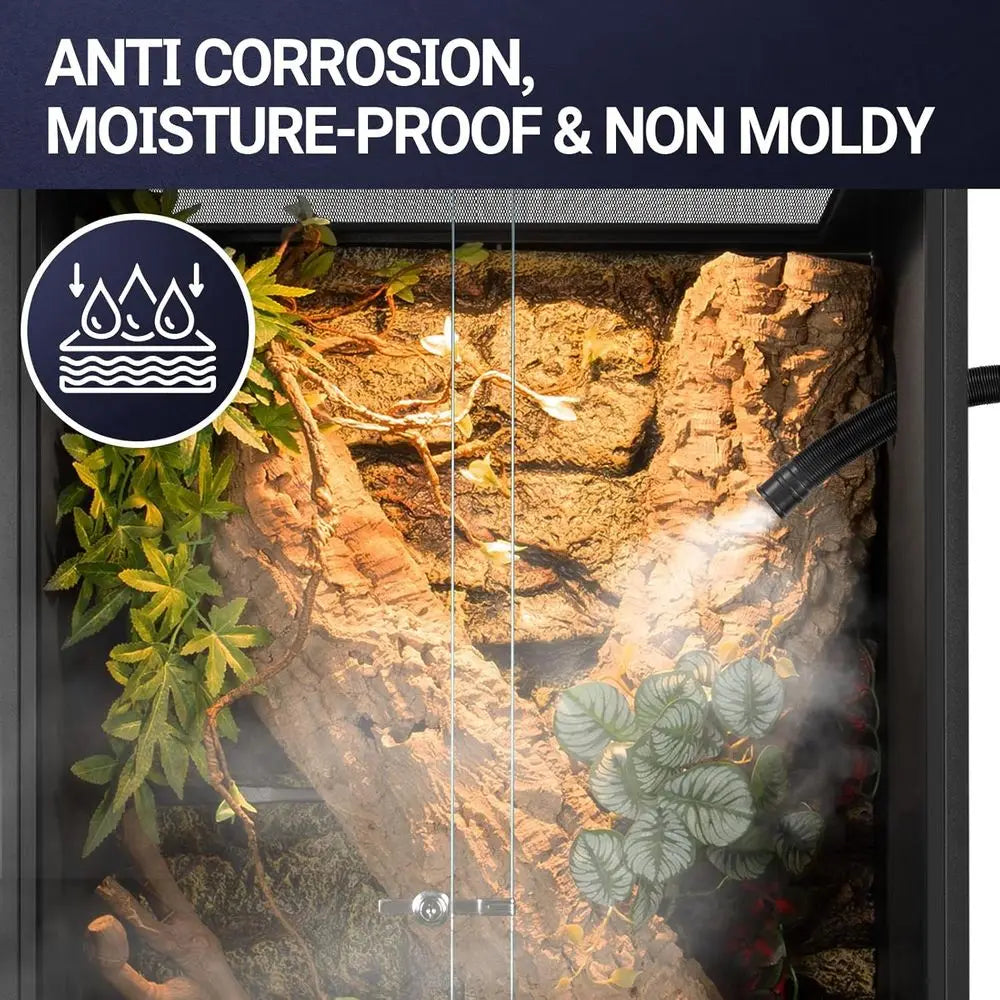 24x18x36 Inch 67 Gallon Reptile Enclosure Sliding Door Ventilation for lizards snakes