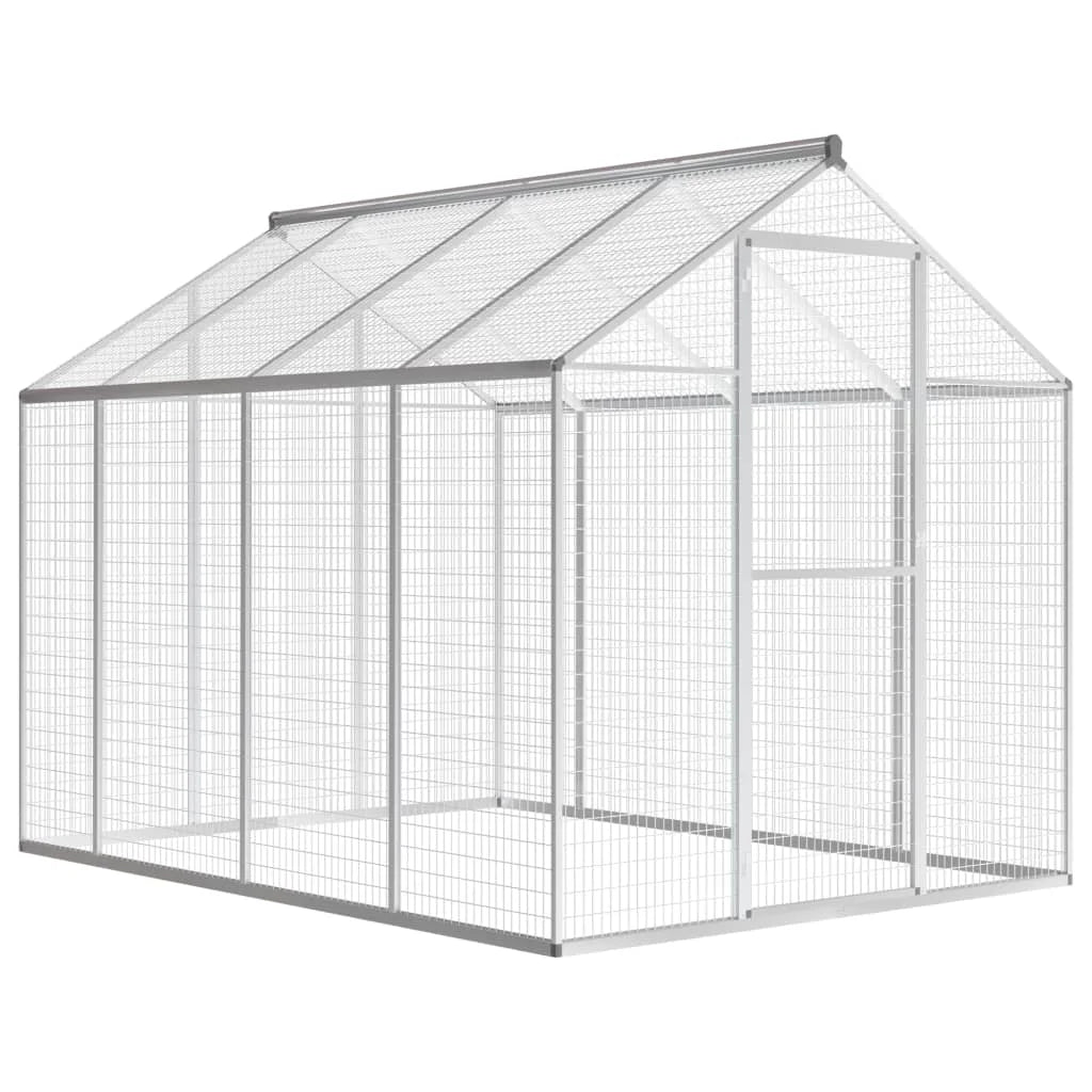 Outdoor Aluminum Aviary Versatile Bird Home Easy Assembly