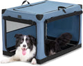 Adjustable Portable Dog Crate Collapsible Design for Medium/Large Dogs