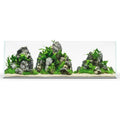UNS Ultra Clear Rimless Tank with Leveling Mat Included 3.4GAL 13L Capacity