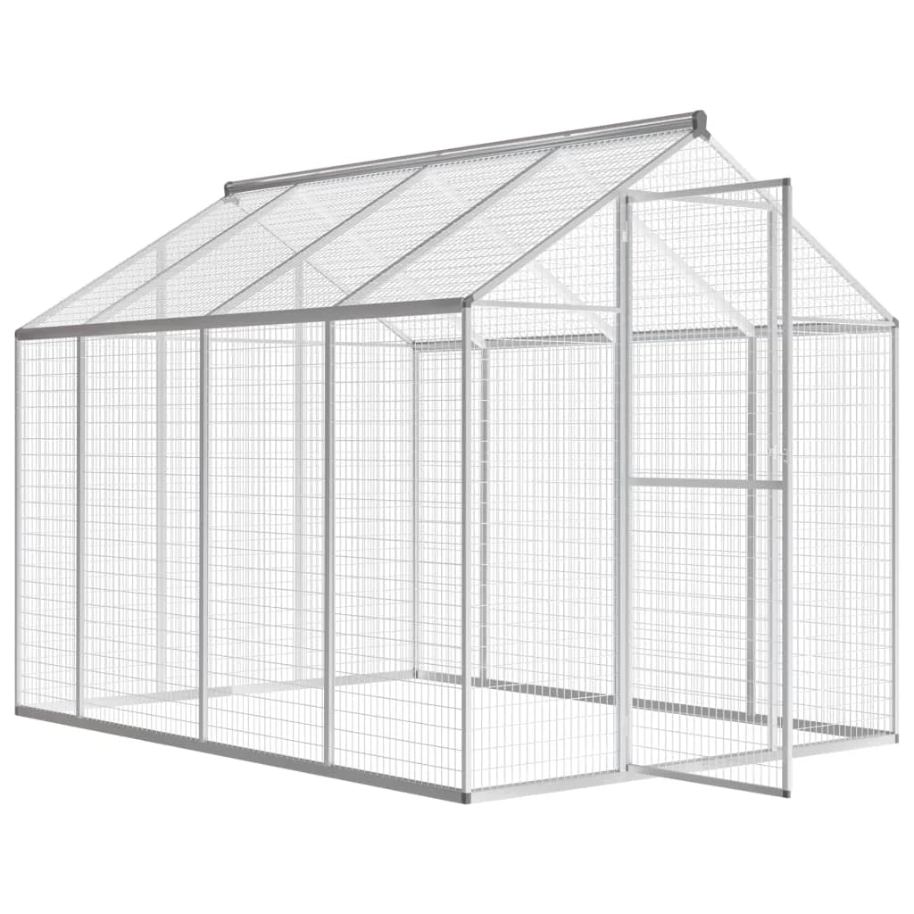 Outdoor Aluminum Aviary Versatile Bird Home Easy Assembly