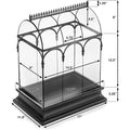 Large Glass Terrarium for Succulents and Plants - Case