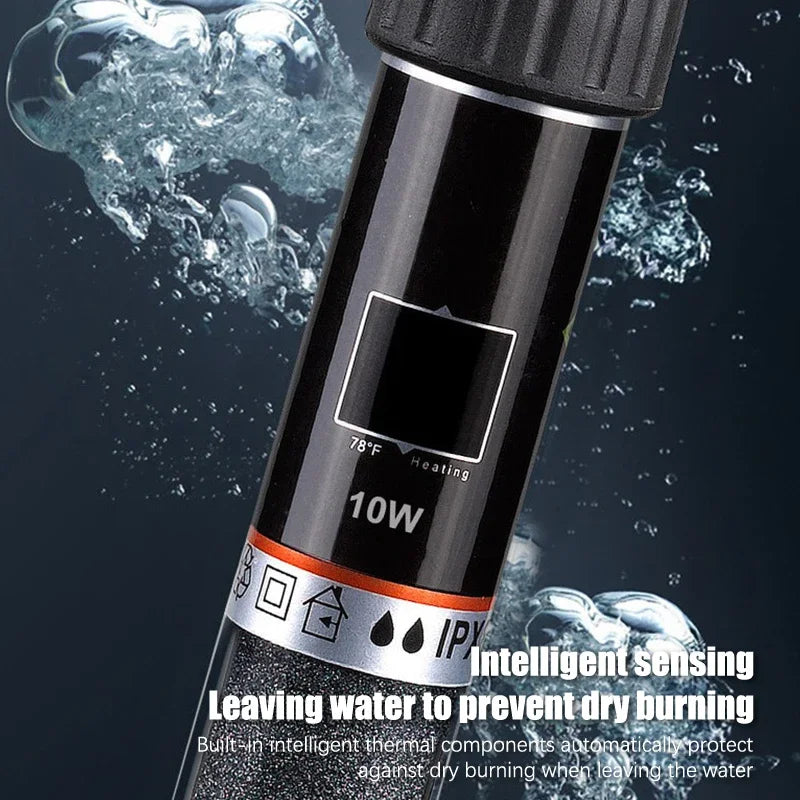 USB Mini Aquarium Heating Rod For Small Fish Tank 26°C Constant Temperature Submersible Thermostat Heater 10W