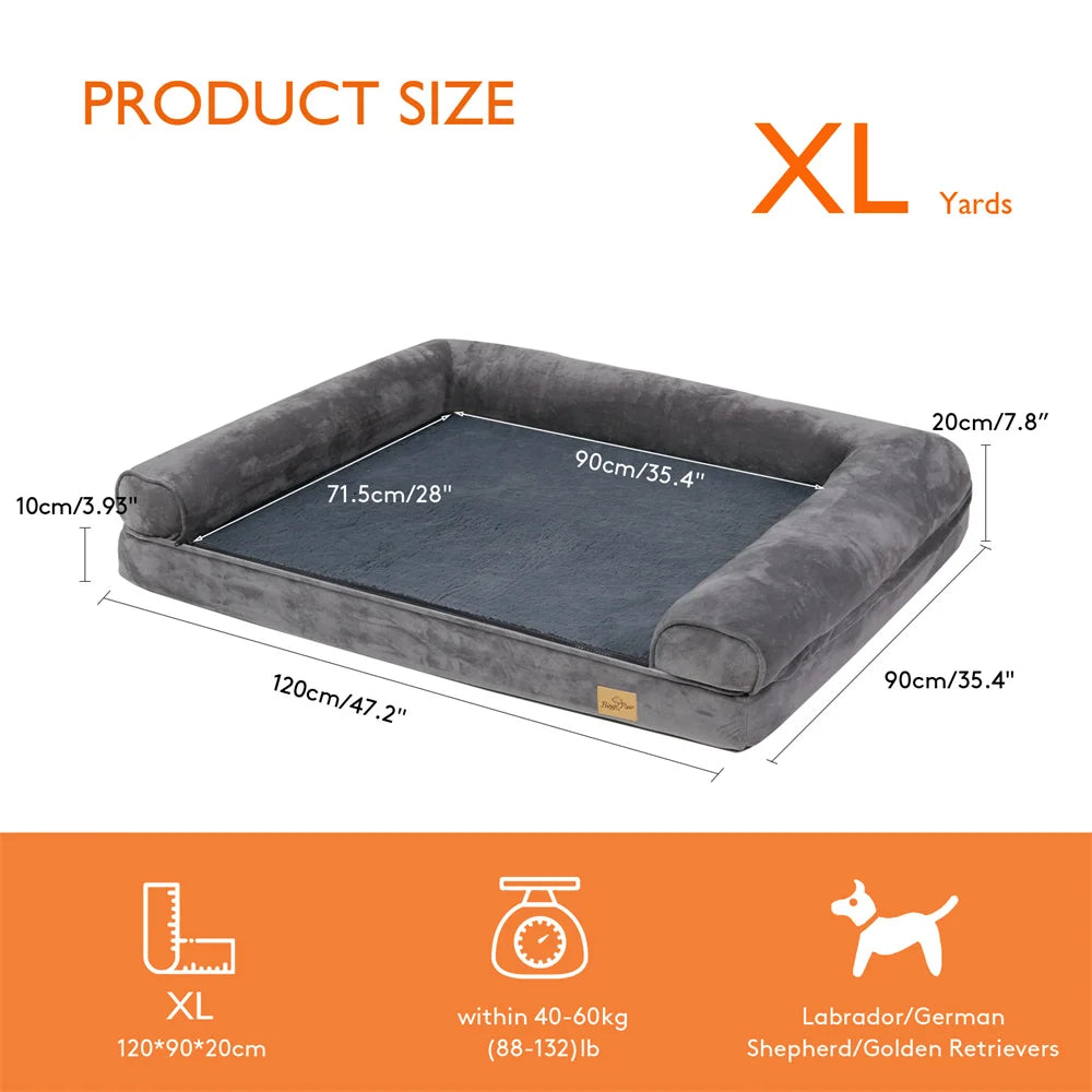 XXXL Large Calming Dog Bed Small Medium Large Dogs