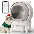 Self Cleaning Litter Box, Automatic Cat Litter Box for Multiple Cats, Auto Litter Box Robot with APP Control, Dual, Customized