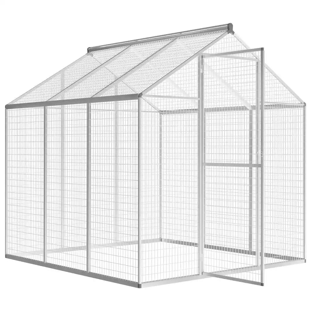Outdoor Aluminum Aviary Versatile Bird Home Easy Assembly