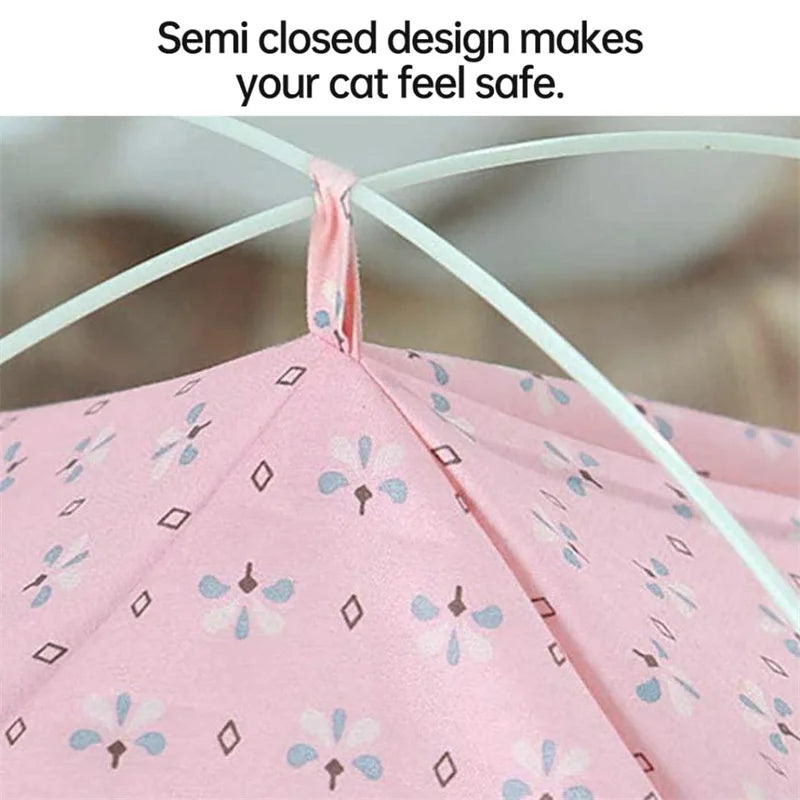 Pet Cat Tent Summer Cave Hut Cat Sleep House For Kitten Puppy Playpen Cage Basket Cat Nesk Kennel Small Dog House Bed