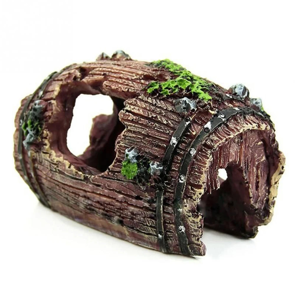1PC Aquarium landscaping accessories fish tank escape house resin decoration Garden